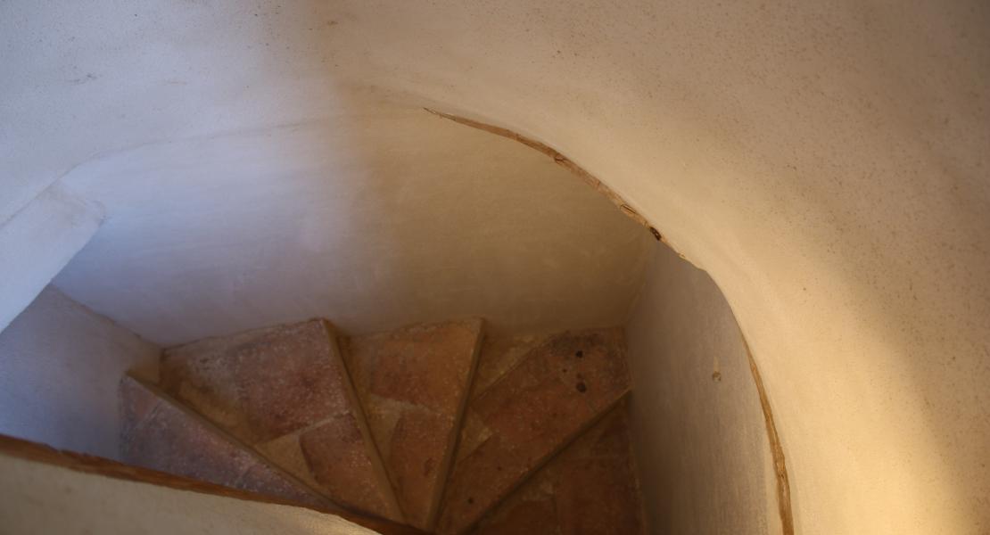 Escaleras de acceso a la terraza
