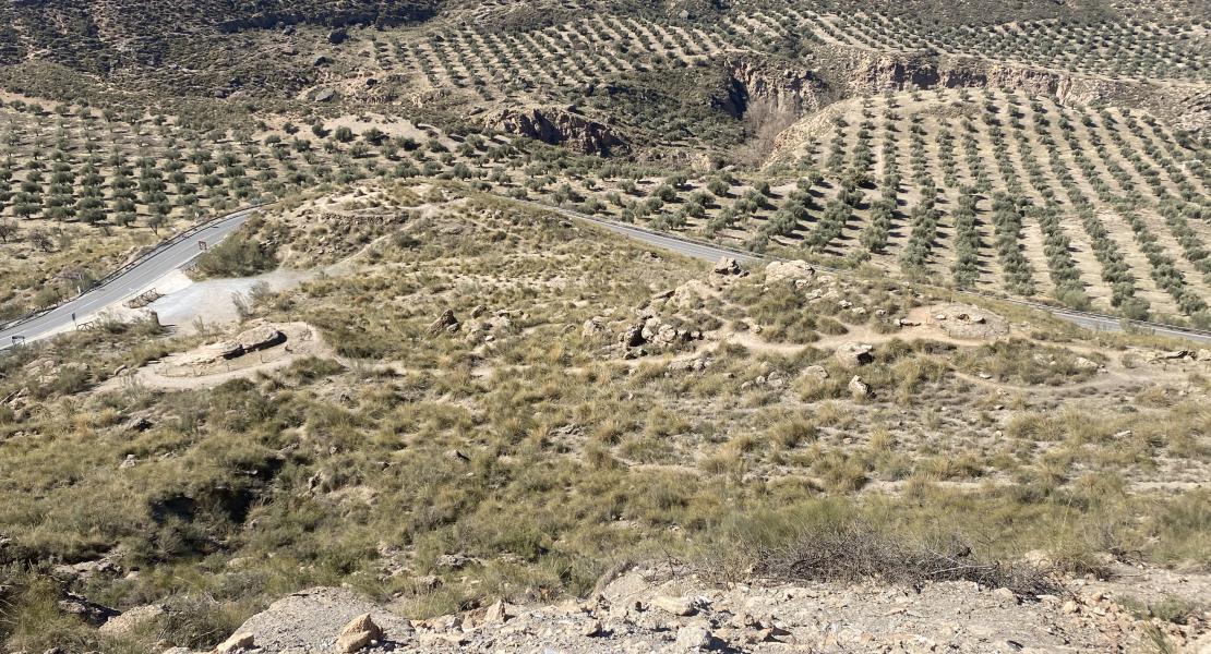 Vistas de los dólmenes