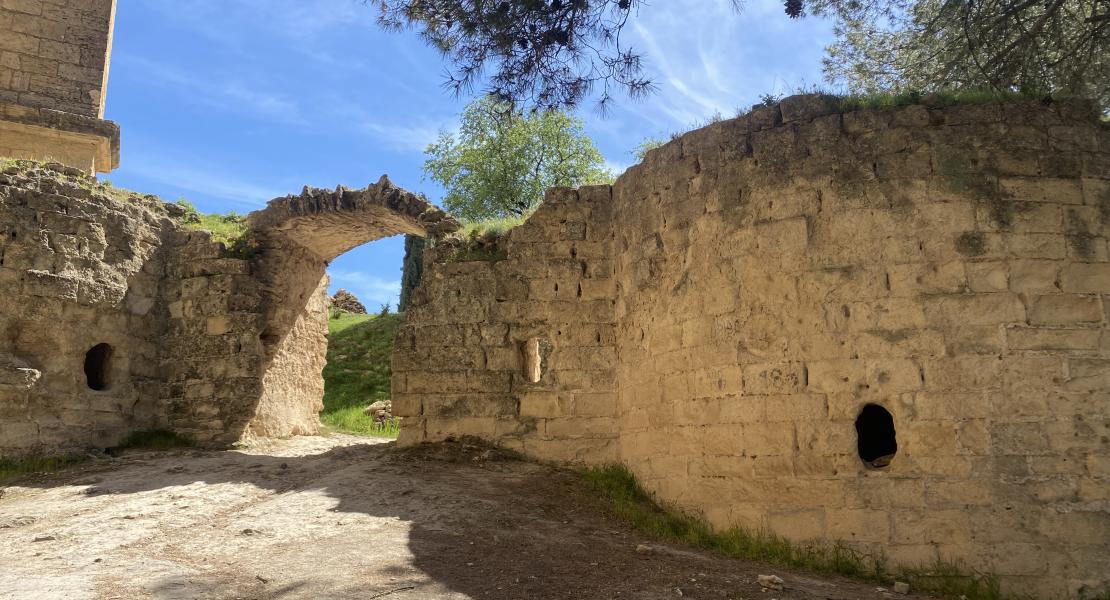 Restos árabes del castillo 