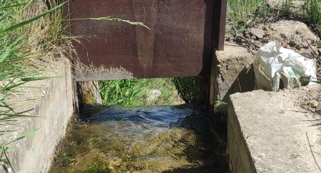 Partidor de la acequia. Fotografía: Memolab-UGR